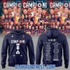 Bologna FC Campioni 2025 W3ar3on3 Limited Edition Hoodie