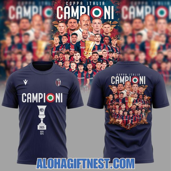 Bologna FC Coppa Italia Campioni 2025 Limited Edition Hoodie