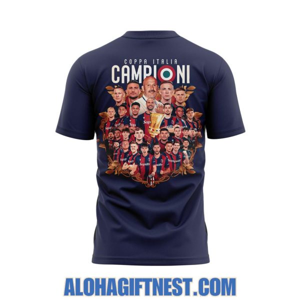 Bologna FC Coppa Italia Campioni 2025 Limited Edition Hoodie