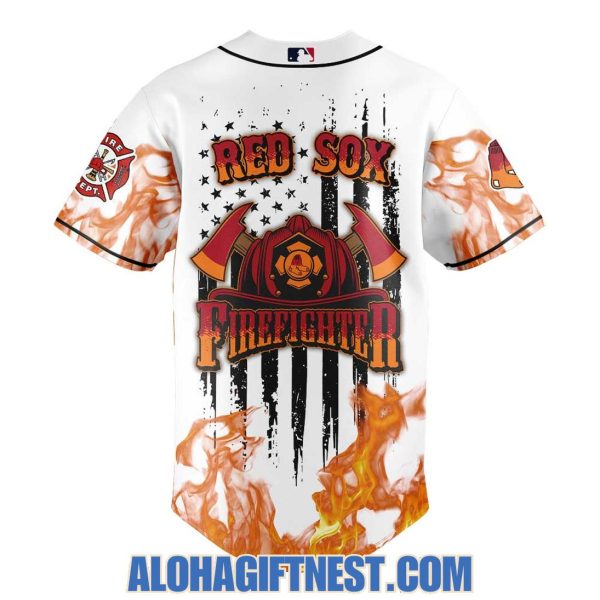Boston Red Sox Firefighter First Responders 2025 Limited Edition Baseball Jersey
