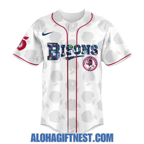 Buffalo Bisons 2025 Teacher Appreciation Night, “Teach Love Inspire” Baseball Jersey