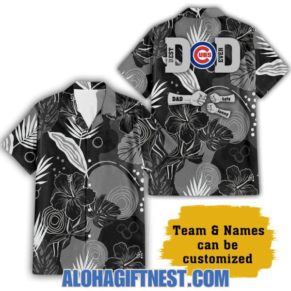 Chicago Cubs Best Ever Dad-Lyly-Jonny Limited Edition Hawaiian Shirt