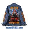 Def Leppard Let's Get The Rock Outta Here Denim Jacket