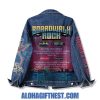 Def Leppard x Motley Crue Boarowalk Rock 2025 Denim Jacket