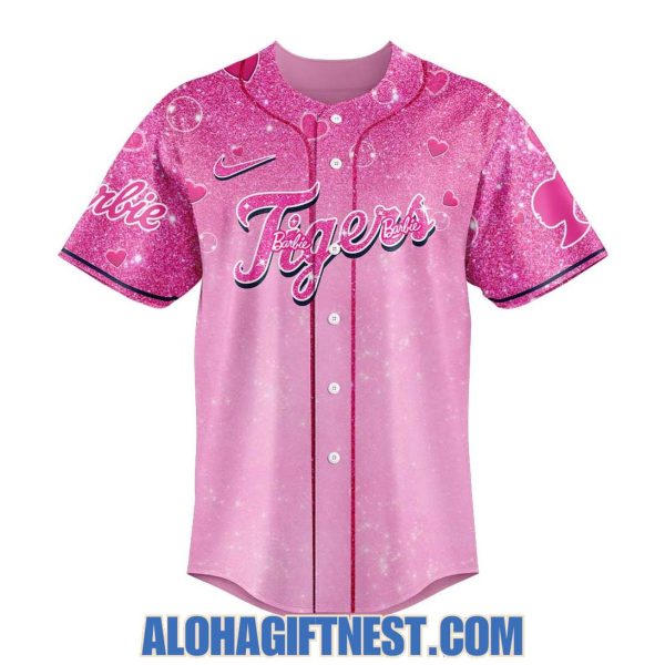 Detroit Tigers 2025 Barbie Night Limited Edition Baseball Jersey
