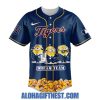 Detroit Tigers 2025 Minions x Dream Team Limited Edition Baseball Jersey