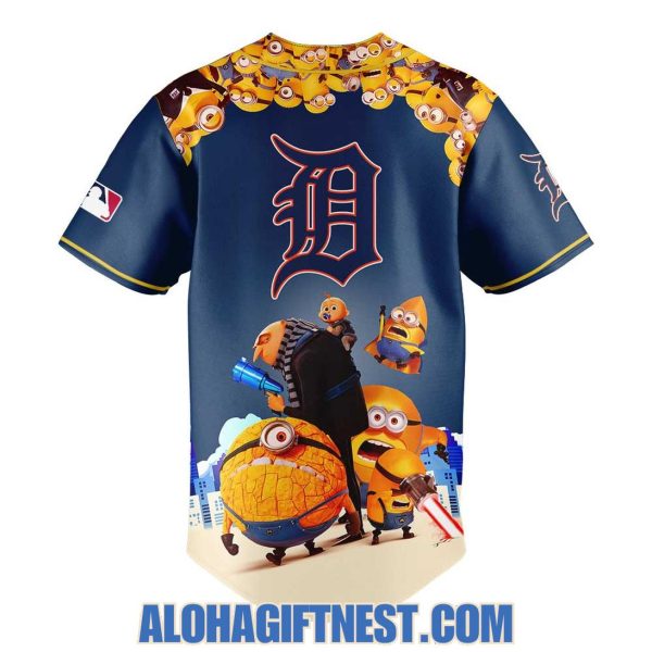Detroit Tigers 2025 Minions x Dream Team Limited Edition Baseball Jersey