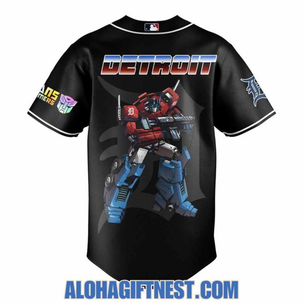 Detroit Tigers 2025 Transformers x Optimus Prime Limited Edition Baseball Jersey