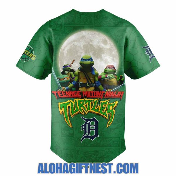 Detroit Tigers Teenage Mutant Ninja Turtles 2025 Special Edition Baseball Jersey