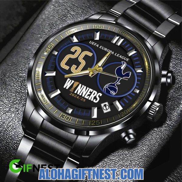 FC Tottenham Hotspur Winners 2024/25 Uefa Europa League Special Edition Stainless Steel Watch