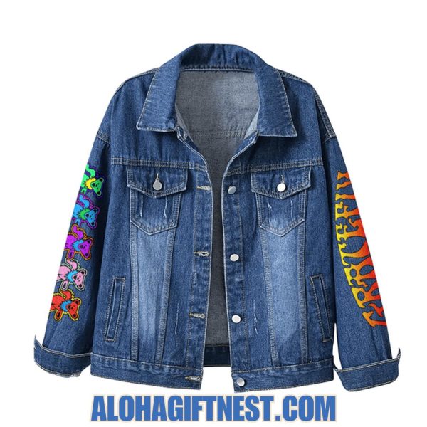 Grateful Dead May Be Goin’ To Hell In A Bucket… Limited Edition Denim Jacket