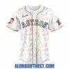 Houston Astros 2025 LGBTQ Pride Night Baseball Jersey