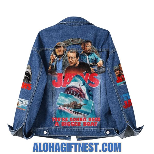 Jaws You’re Gonna Need A Bigger Boat Limited Edition Denim Jacket