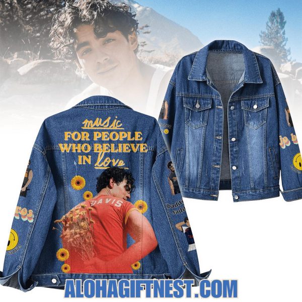 Joe Jonas Music For People Who Believe In Love Limited Edition Denim Jacket