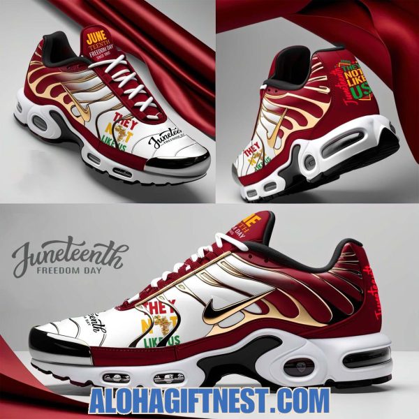 Juneteenth Freedom Day Since 1865 They Not Like Us 2025 Limited Edition AM Shoes