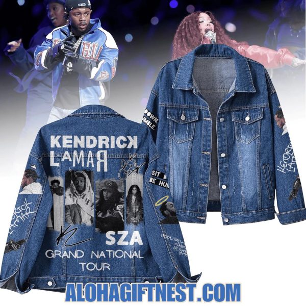 Kendrick Lamar x SZA Grand National Tour Limited Edition Denim Jacket