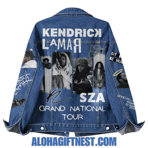 Kendrick Lamar x SZA Grand National Tour Limited Edition Denim Jacket