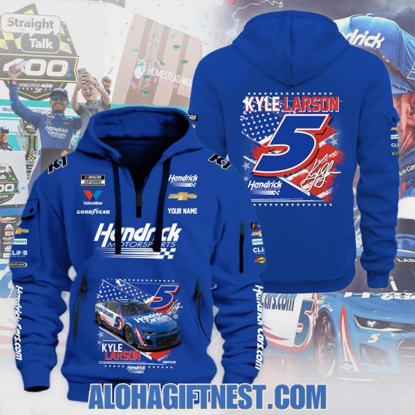 Kyle Larson Hendrick Motorsports 2025 Limited Edition Quarter Zip Hoodie