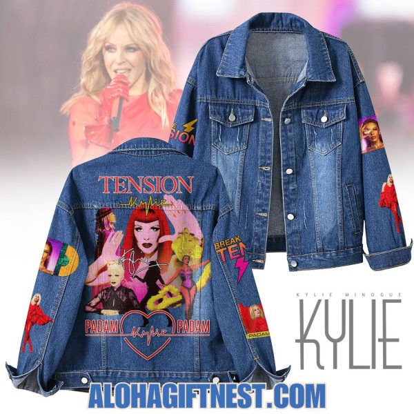 Kylie Minogue Tension Padam Limited Edition Denim Jacket