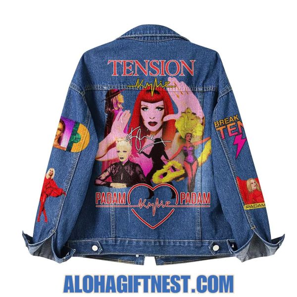 Kylie Minogue Tension Padam Limited Edition Denim Jacket