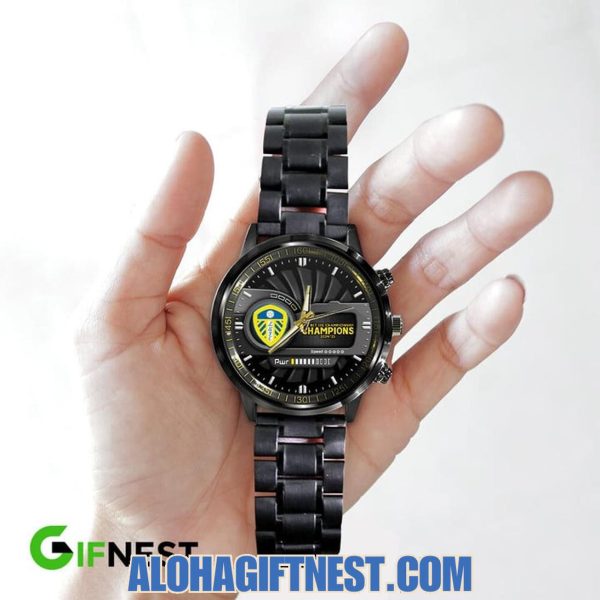 Leeds United F.C EFL Championship 2024/25 Limited Edition Stainless Steel Watch
