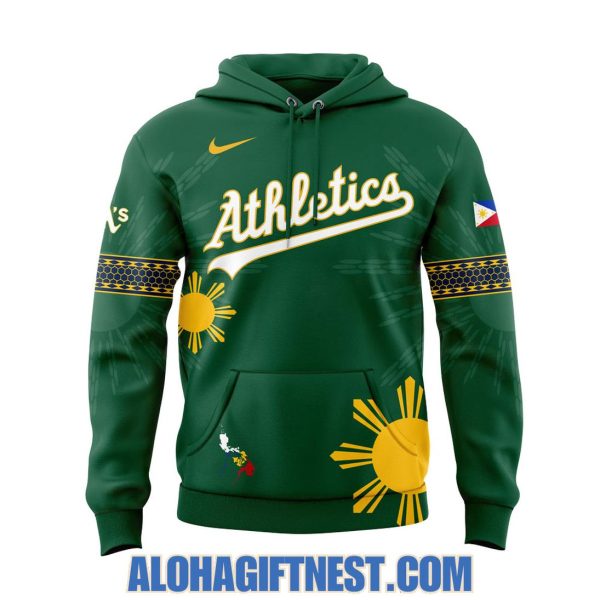 Limited Edition Athletics Filipino Heritage Night 2025 Hoodie