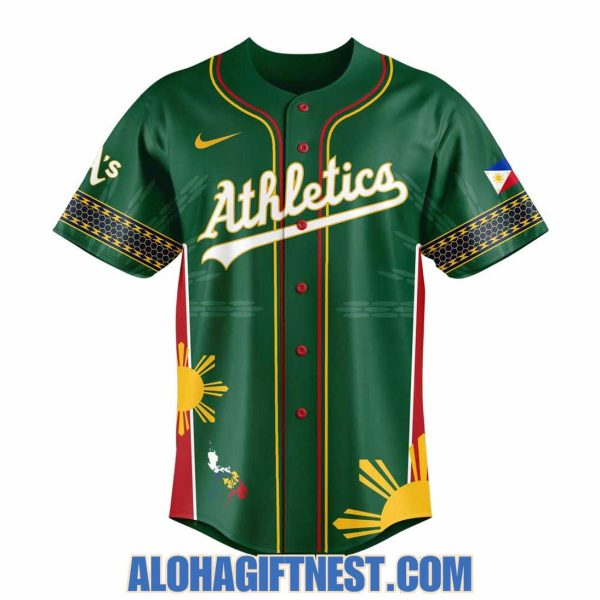 Limited Edition Athletics Filipino Heritage Night 2025 Hoodie