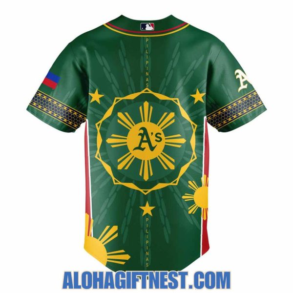 Limited Edition Athletics Filipino Heritage Night 2025 Hoodie