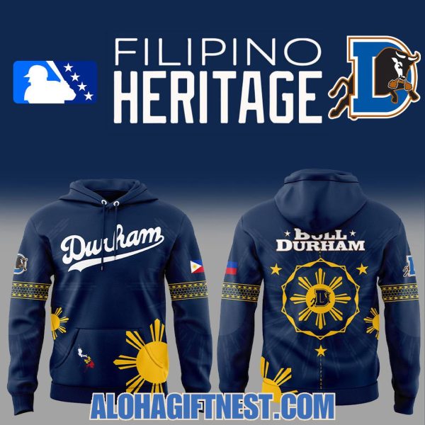 Limited Edition Durham Bulls Filipino Heritage Night 2025 Hoodie