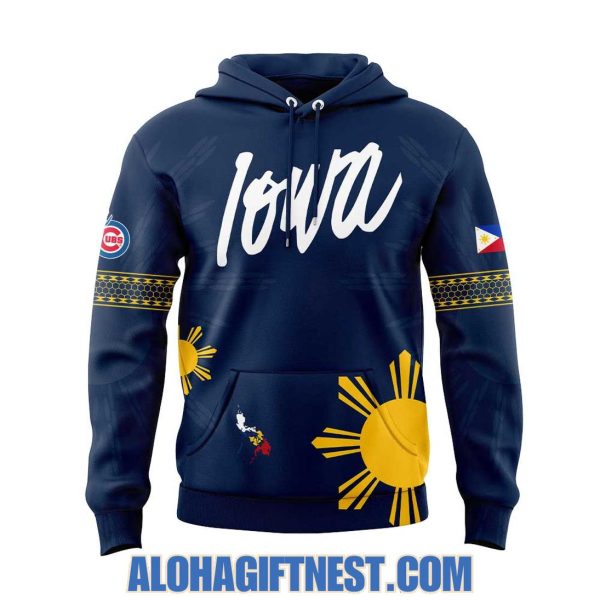 Limited Edition Iowa Cubs Filipino Heritage Night 2025 Hoodie
