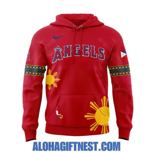 Limited Edition Los Angeles Angels Filipino Heritage Night 2025 Hoodie