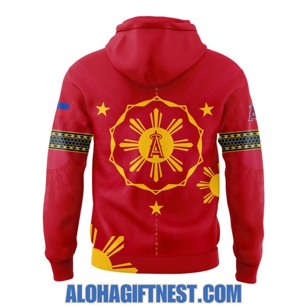 Limited Edition Los Angeles Angels Filipino Heritage Night 2025 Hoodie
