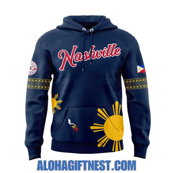 Limited Edition Nashville Sounds Filipino Heritage Night 2025 Hoodie