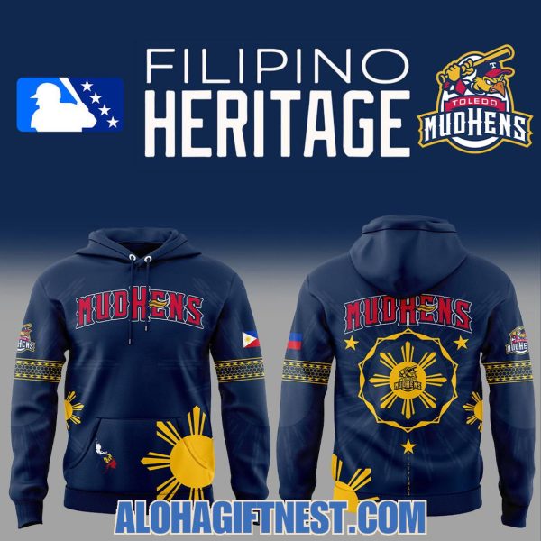 Limited Edition Toledo Mud Hens Filipino Heritage Night 2025 Hoodie