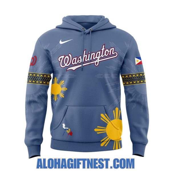 Limited Edition Washington Nationals Filipino Heritage Night 2025 Hoodie