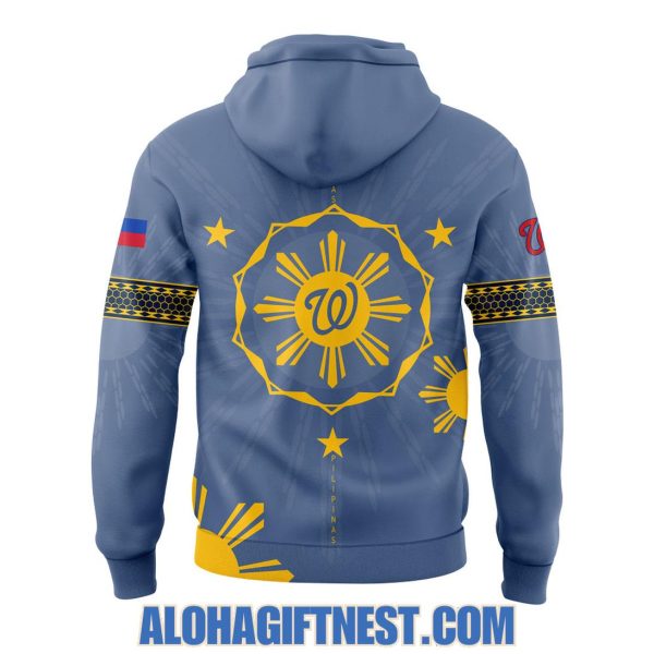 Limited Edition Washington Nationals Filipino Heritage Night 2025 Hoodie
