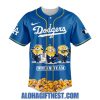 Los Angeles Dodgers 2025 Minions x Dream Team Limited Edition Baseball Jersey