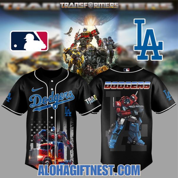 Los Angeles Dodgers 2025 Transformers x Optimus Prime Limited Edition Baseball Jersey