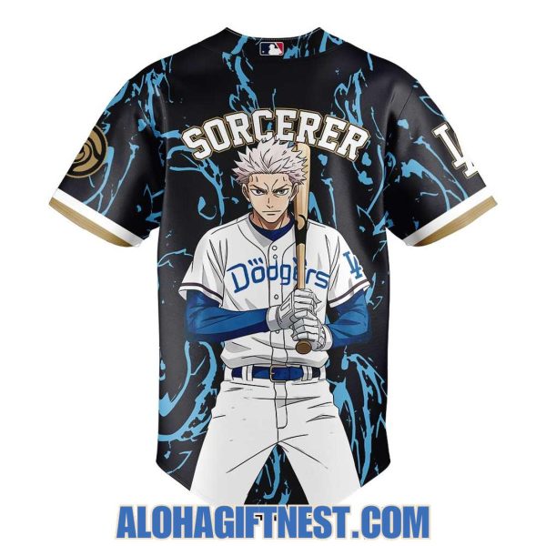 Los Angeles Dodgers Jujutsu Kaisen 2025 Special Edition Baseball Jersey