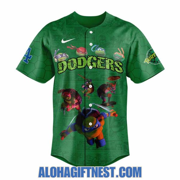 Los Angeles Dodgers Teenage Mutant Ninja Turtles 2025 Limited Edition Baseball Jersey