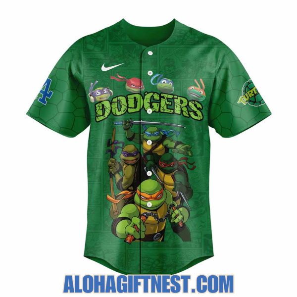 Los Angeles Dodgers Teenage Mutant Ninja Turtles 2025 Special Edition Baseball Jersey