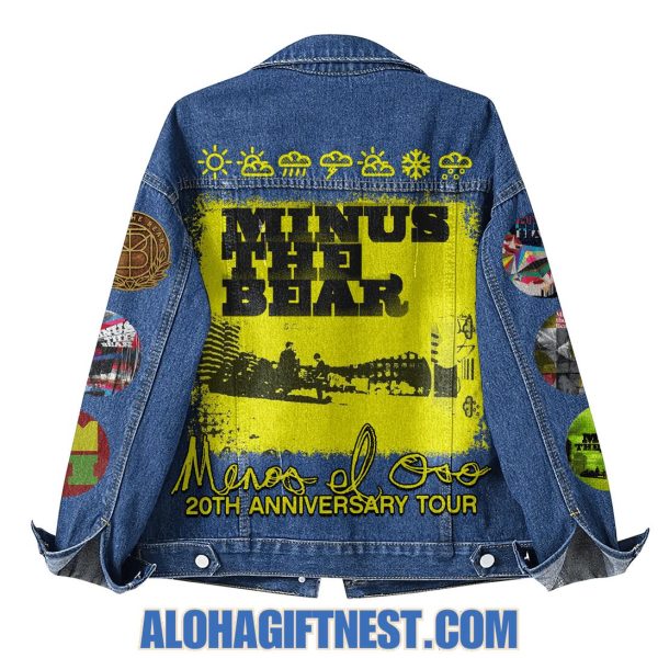 Minus The Bear 20th Anniversary Tour Denim Jacket