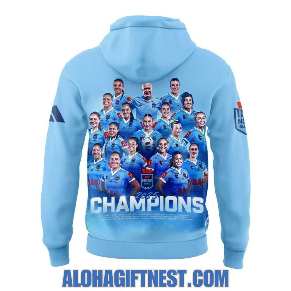 New South Wales Blues Champions 2025 Limited Edition Hoodie