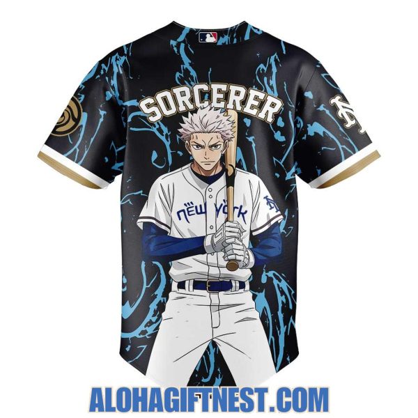 New York Mets Jujutsu Kaisen 2025 Special Edition Baseball Jersey