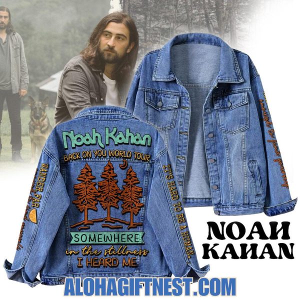 Noah Kahan Back On You World Tour Limited Edition Denim Jacket