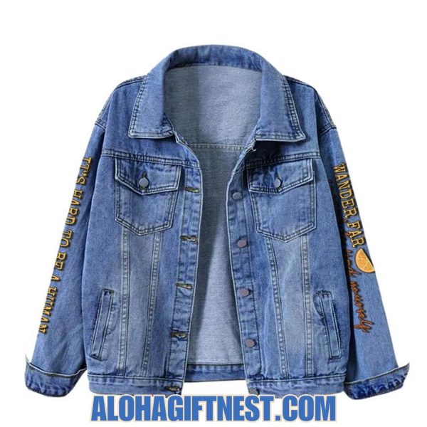 Noah Kahan Back On You World Tour Limited Edition Denim Jacket
