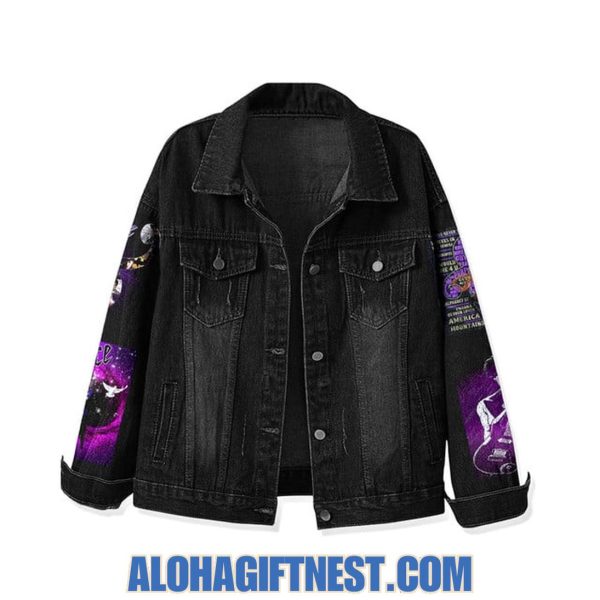 Prince Only Want To Love You In The Purple Rain Limited Edition Denim Jacket