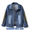 Red White And Willie Nelson Denim Jacket