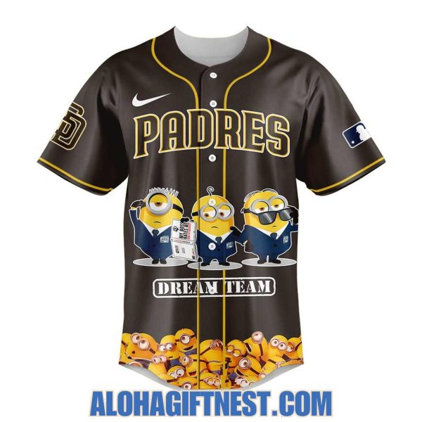 San Diego Padres 2025 Minions x Dream Team Limited Edition Baseball Jersey