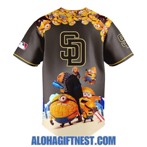 San Diego Padres 2025 Minions x Dream Team Limited Edition Baseball Jersey